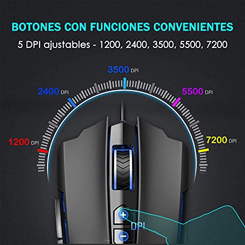 Mouse De Computadora, Personal Computer raton computadora Marca LORISKORS (3)