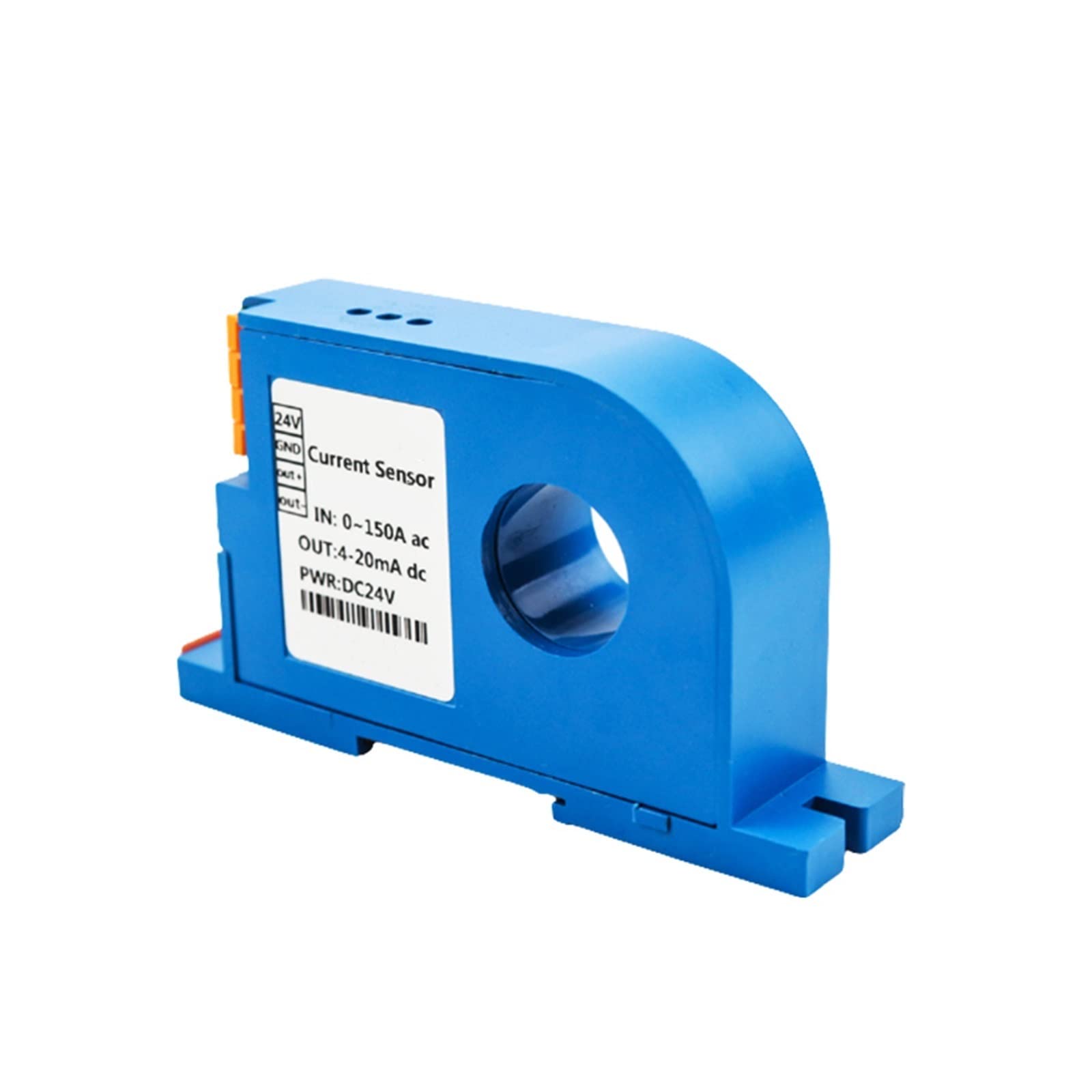 電流トランスミッタ AC電流トランスミッタ、DINレール 0-1000A 電流