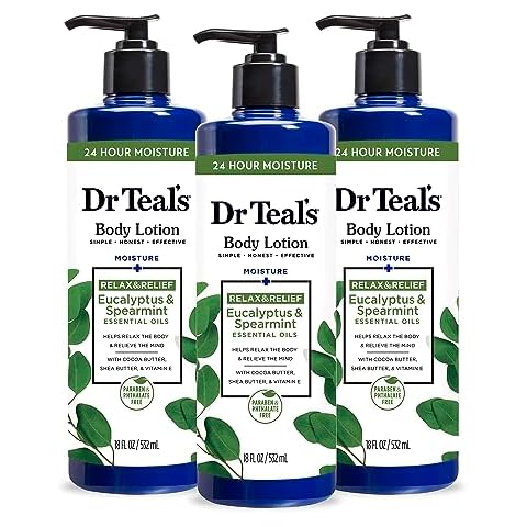 Dr Teal's Eucalyptus & Spearmint Lotion Cover
