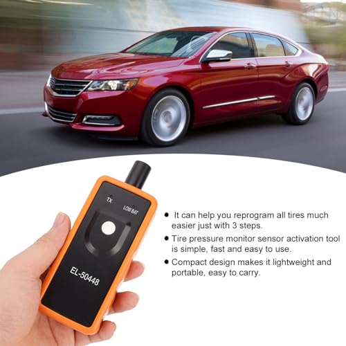 Narzędzie do Aktywacji Resetowania TPMS, 3 Kroki, Lekkie i Przenośne, Kompatybilne z Universal Car