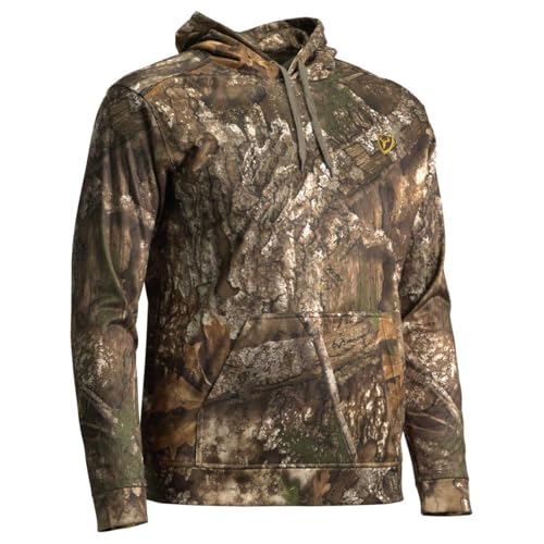 Performance Fleece Hunting Hoodie – Scent Control, Brushed Fleece Lining, Adjustable Hood3