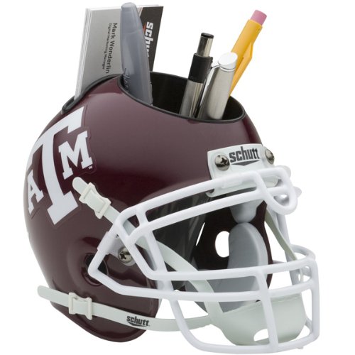 NCAA Texas A&M Aggies Mini Helmet Desk Caddy Sports, Fitness & Outdoors