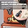 JOYO 5.8Ghz Wireless Guitar Transmitter and Receiver System with Charging Box 4 Signal Channel for Guitarist & Bass and Electric Instruments (JW-06) #4