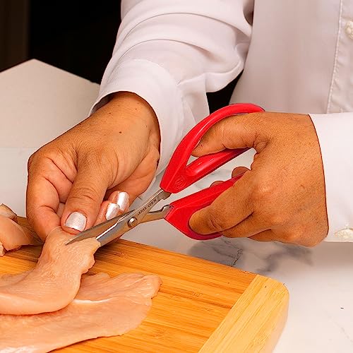 Joyce Chen Original Unlimited Kitchen Scissors, One Size, Red #TOP3