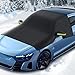 CHWNIBAY Frontscheibenabdeckung Winter,Windschutzscheibenabdeckung Auto, 600D Oxford Stoff Scheibenabdeckung Auto WinterEIS Frost Staub Wasserbeständig, für Meisten Autos Geeignet, 270 X 140 cm 270 A günstig Kaufen-CHWNIBAY Frontscheibenabdeckung Winter,Windschutzscheibenabdeckung Auto, 600D Oxford Stoff Scheibenabdeckung Auto WinterEIS Frost Staub Wasserbeständig, für Meisten Autos Geeignet, 270 X 140 cm