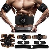COSBITY Abs Toning Belt, Muscle Toner, Abdominal Toning Belt Workout Portable Fitness Workout Equipment Home Office for Men Women CP001