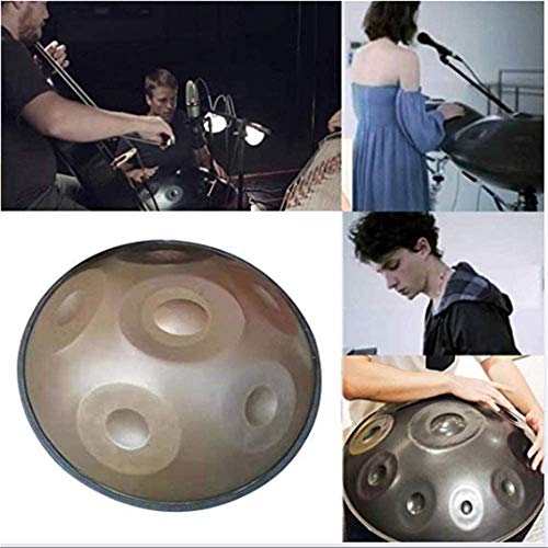 OFAY Handpan Hand Drum, Drum Empty Spirit Drums Drum-Free Drum Hand Drum Percussion Instrument, 6 Tone, 18Inch, Simple… - Les Beatles, Paul McCartney, John Lennon, RIngo Starr, George Harrison OFAY Handpan Hand Drum, Drum Empty Spirit Drums Drum-Free Drum Hand Drum Percussion Instrument, 6 Tone, 18Inch, Simple… – Image 4