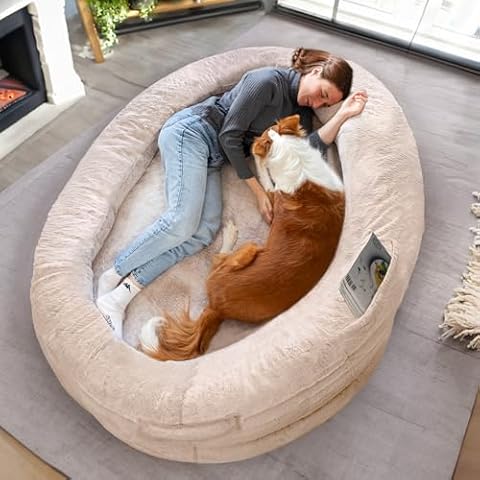 Warm and Comfortable Human Dog Bed Cover