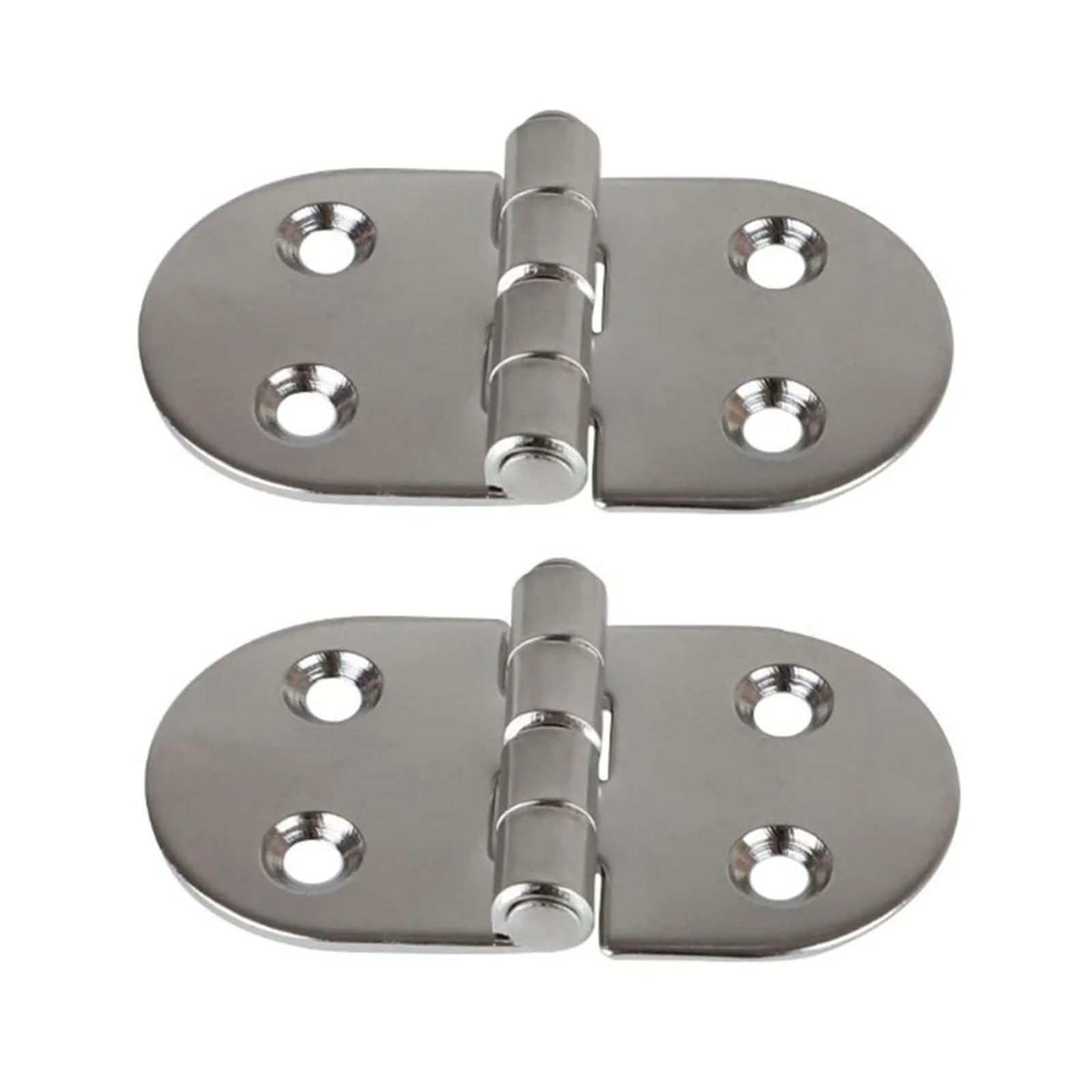 Folding Door Hinge,2pcs Stainless Steel Marine Hinges 3" X 1.5" Polished Finish