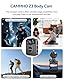 CAMMHD Z3 Bodycam 1440P 130°Sichtfeld, 3000mAh Körperkamera kontinuierliche Aufzeichnung 8–10 Stunden, Body Cam Wasserdicht Infrarot-Nachtsicht Geeignet für Polizei Feuerwehr usw(64G)
