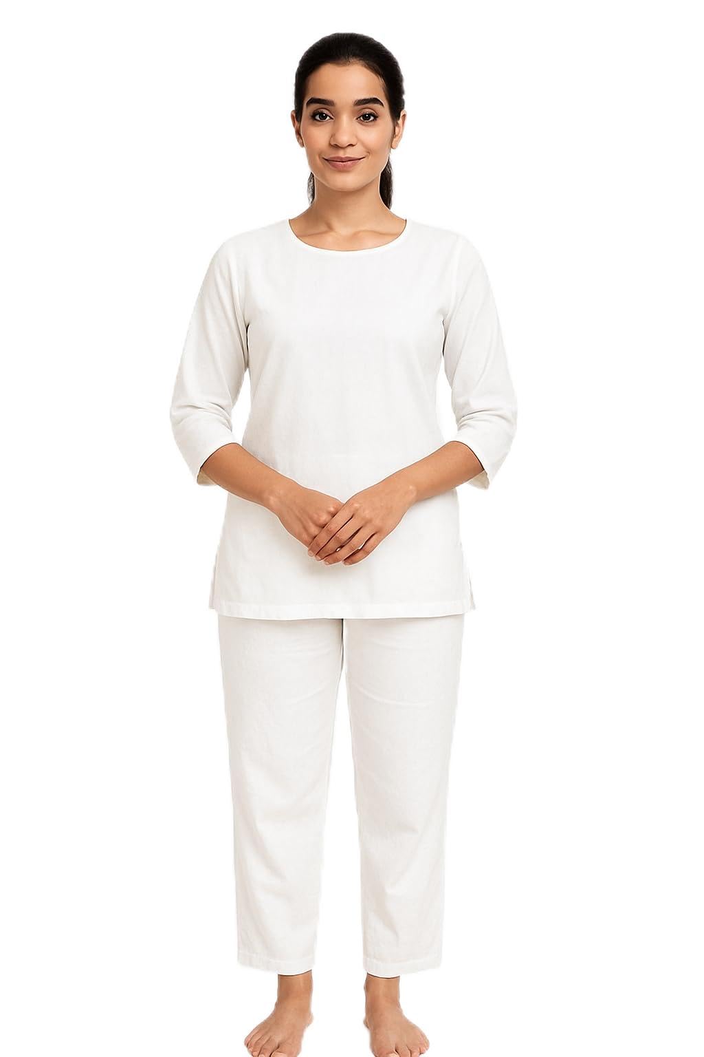 jaipur hand block Women’s Pure Cotton Salwar Suit | Yoga Set (YOGA-SLEEVES)-picture-43