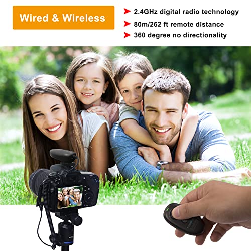 Per Canon 2000D 90D Camera Remote Control