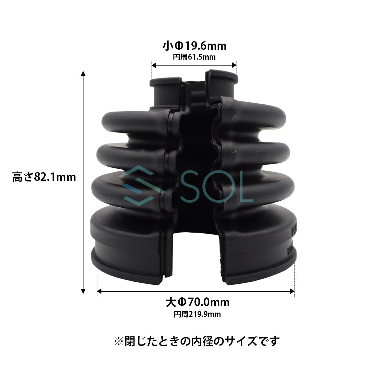 ミヤコ自動車工業　ドライブシャフトブーツ　BAC-KE12R ミヤコ自動車工業 ドライブシャフトブーツ BAC-KE12R Speasy