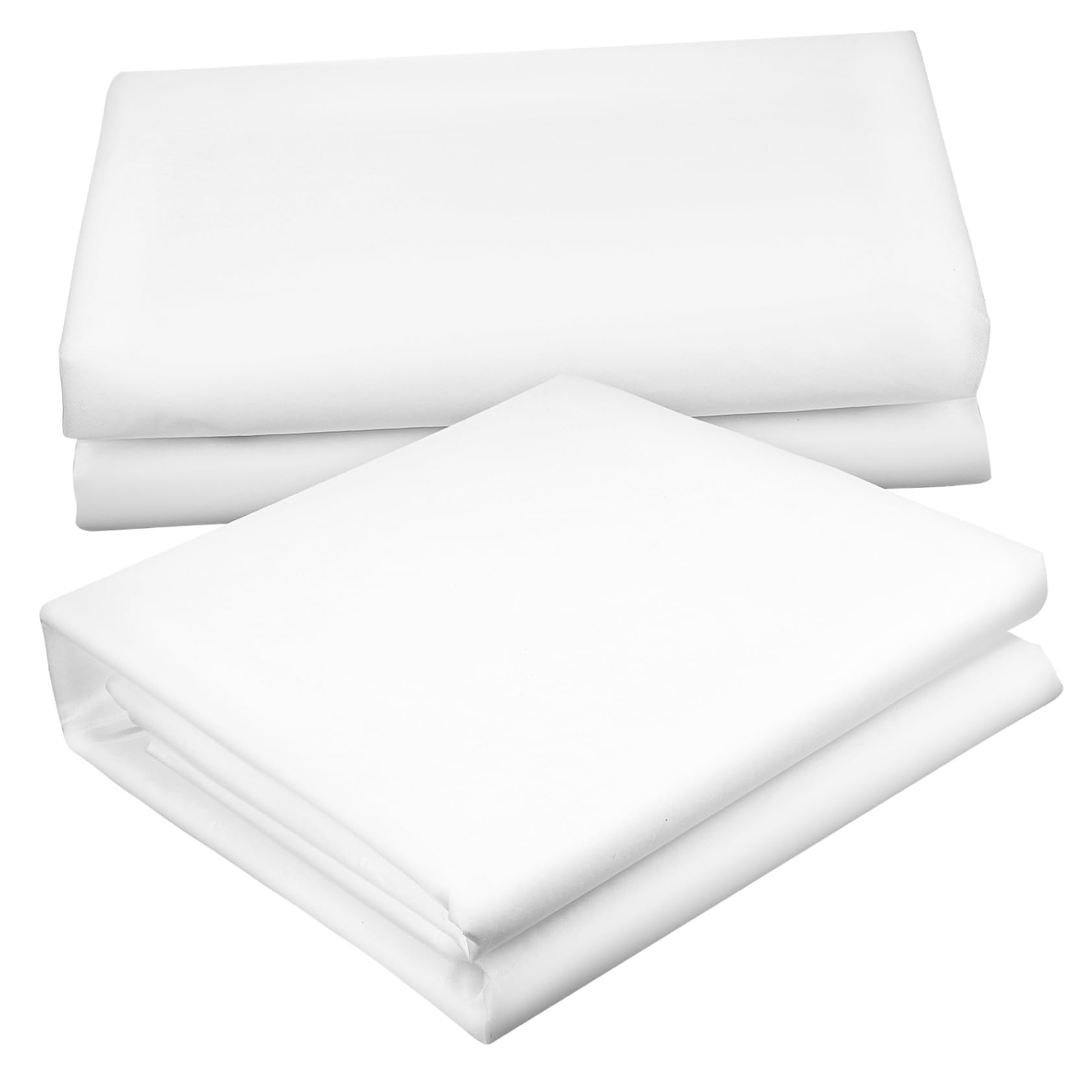 Voile D’hivernage pour Plantes Non Tissé 2 Pièces, Blanc, Réutilisable