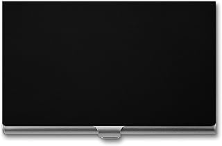 Meaudiwes Fashion Wallet Credit Card Holder Protector Business Card Case For Men Women Black