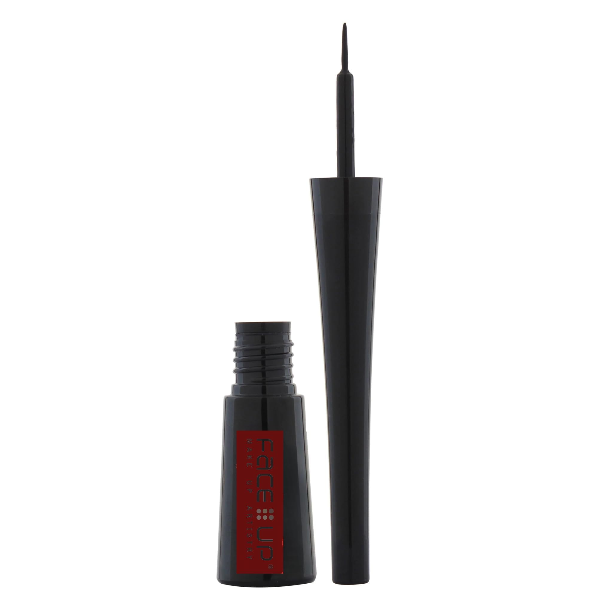 Face Up Waterproof Matte Liquid Eyeliner, Smudge Proof And Long Lasting (Maroon)