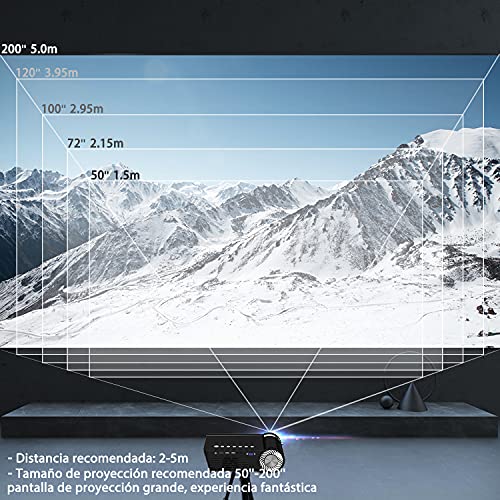 Selvim-Proyector-WiFi-Bluetooth-6000-Lumenes-Mini-Proyector-Portatil-para-Movil-Soporta-1080P-60000-Horas-LED-Compatible-con-PS5-PS4-TV-Stick-HDMI-VGA-USB-AV-para-Cine-en-Casa-Peliculas
