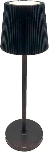 Lámparas de mesa inalámbricas de 14.96 pulgadas, lámpara de escritorio LED portátil, lámpara a batería de 5200 mAh, lámpara recargable de puerto