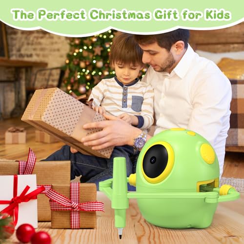 Drawing Robot for Kids, Upgraded Smart Magic Interactive Educational Drawing Robot with 150 Cards, Montessori Art Pinting Learning Toys for 3 4 5 6 7 8 Year Old Girls Boys Birthday Gift - Image 7