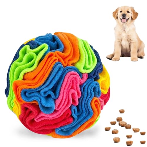 ABULL 3.9 Snuffle Ball for Dogs Interactive Puzzle Toy & Slow Feeder
