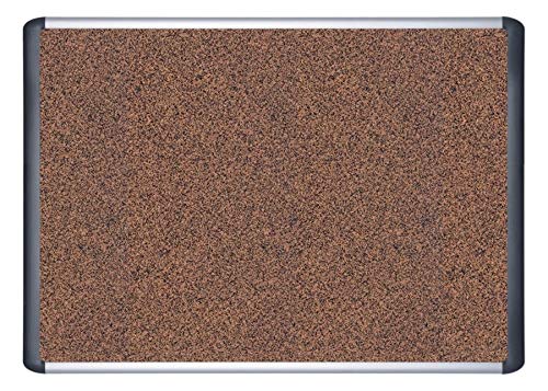 MasterVisionMVI Tech Self Healing Cork Bulletin Board, 36" x 48", Contemporary Frame, Wall Mounting Kit