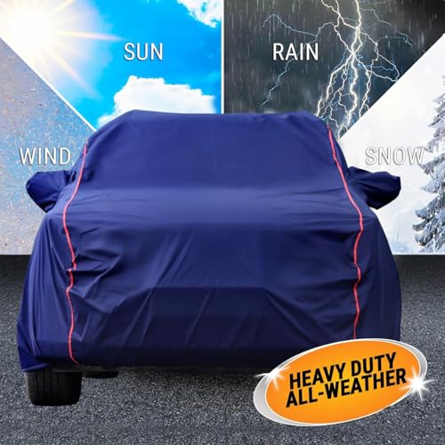 Image of Heavy-Duty Car Cover for Compatible with Audi A4 (2022 to 2025 All Models) Deluxe Car Protection Cover - Waterproof & UV-Resistant All-Season Exterior Protection
