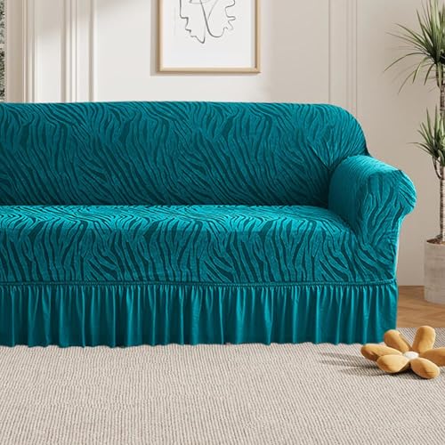Housse de canapé 3 places design luxe revêtement haut de gamme