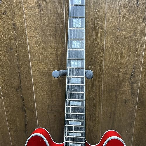 Guitare électrique 335 Custom rouge avec table en érable Tiger Maple