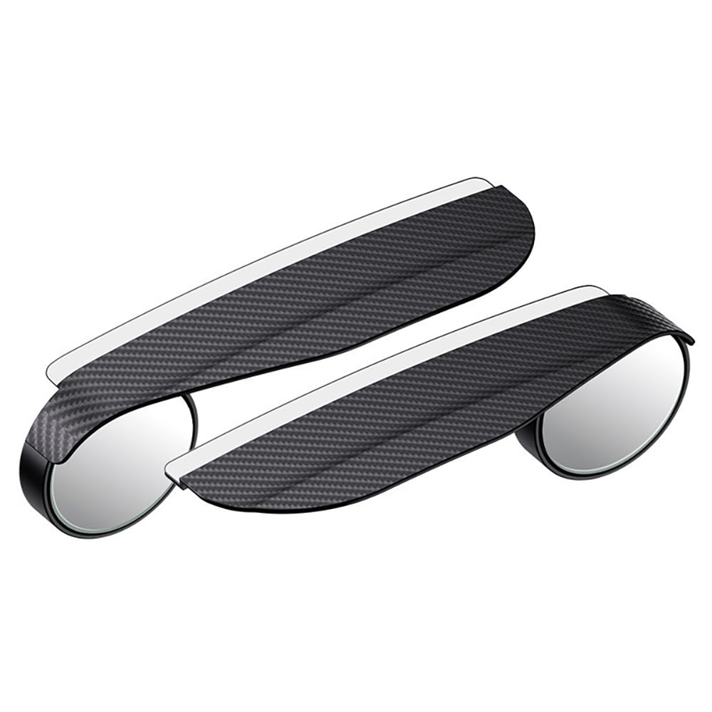 HLBLLRUXT For Lexus IS300h/ES300h/LS500h/RC300h Mirror Rain Guards Car Wing Mirror Rain Deflectors Side Rearview Mirror Eyebrows Sun Visor Shade Cover 2Pcs