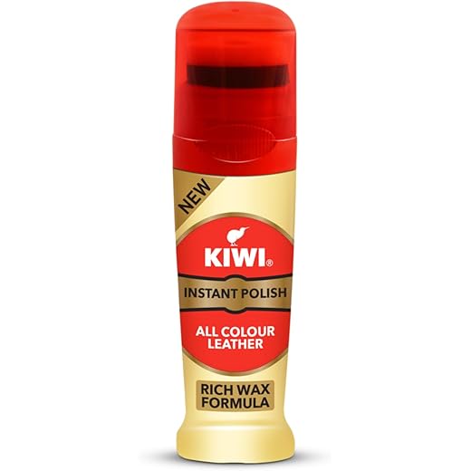 KIWI Instant Liquid Glossy Shoe Polish 75ml 75 Ml