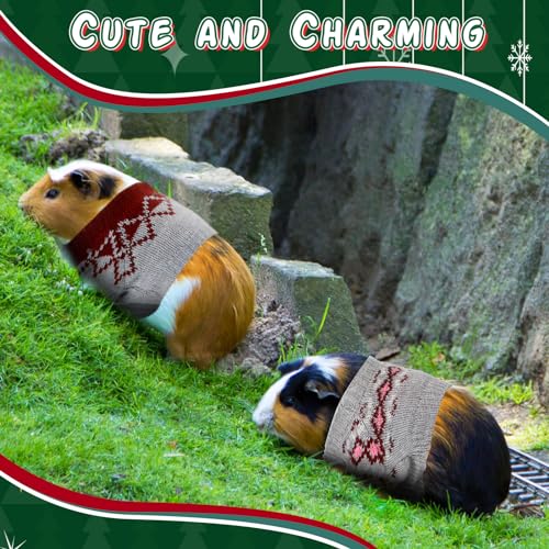 12 Piezas Ropa Navideña para Pequeños Animales miniatura 6
