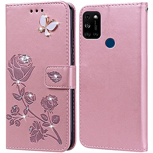 PKQTOP Coque pour Wiko View 5 Plus/View 5 Housse,Fonction de Support,Fente pour Carte,Silicone TPU,Flip Étui Case pour Wiko View 5