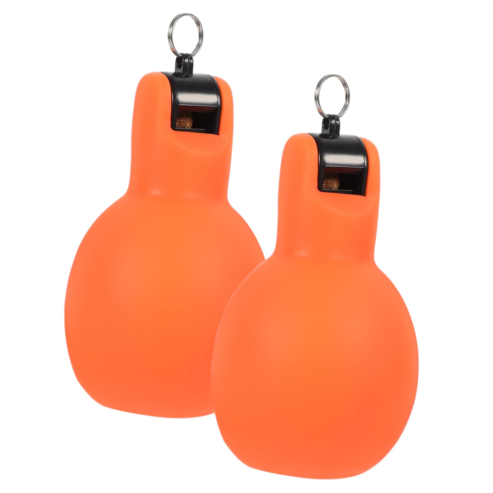 VANZACK 2st Outdoor-Pfeife Multifunktionspfeife Pfeife Für Den Notfall Im Freien Kleine Quetschpfeife Outdoor-jagdpfeife Multifunktions-quetschpfeife Tragbare Kleine Pfeife Rot PVC