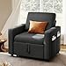 DWVO Convertible Sleeper Chair, 3-in-1 Sofa Bed with Reclining Backrest, 75