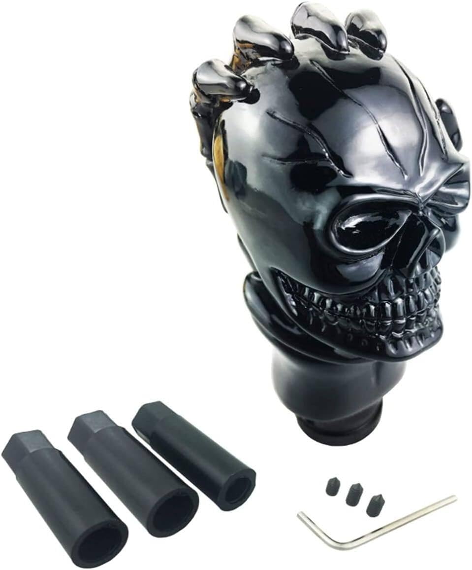 Versnellingspook voor auto, doodskop-schakelhendel, doodskop-schakelhendel, race-schakelhendel, skeletschakelhendel, schakelhendel