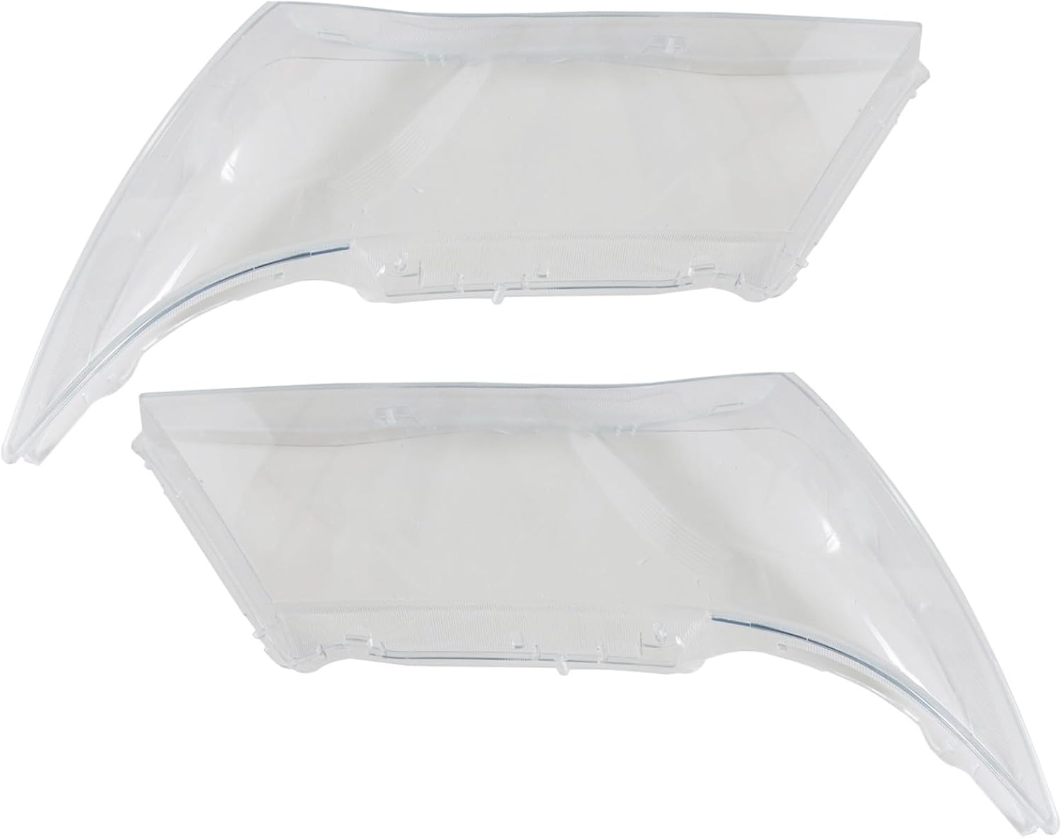 FZJDSD 1Pair Headlight Lens Cover Replacement Clear Compatible with Honda Acura MDX 2007 2008 2009 2010 2011 2012 2013