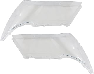 FZJDSD 1Pair Headlight Lens Cover Replacement Clear Compatible with Honda Acura MDX 2007 2008 2009 2010 2011 2012 2013