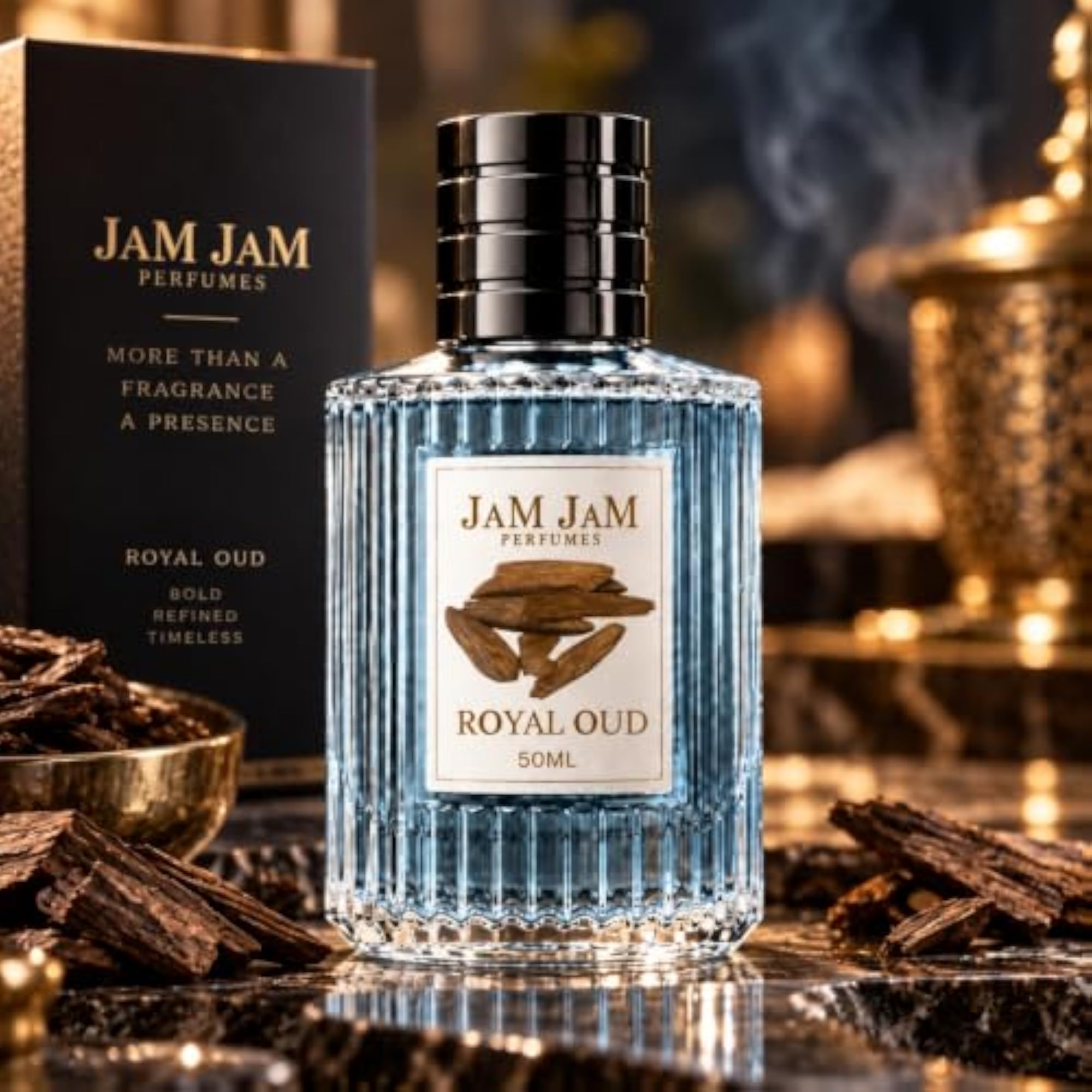 Royal Oud Eau De Parfum, 50ml, Luxury Fragrance