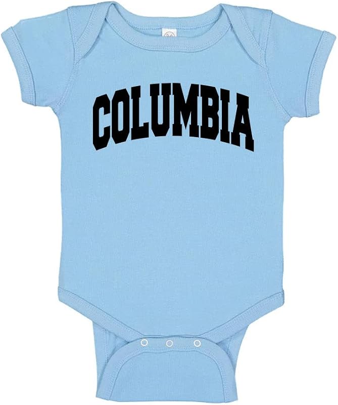 Body infantil Columbia Collegiate para bebé