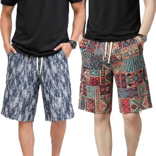Image of Lymio Printed Short for Men|| Men Short || Stylish Look Design Shorts (Shorts-50-52)