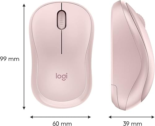 Miniatura 7 de Logitech M220 - Ratón inalámbrico silencioso, 2.4 GHz con receptor USB, seguimiento óptico de 1000 DPI, batería de 18 meses, ambidiestro, compatible