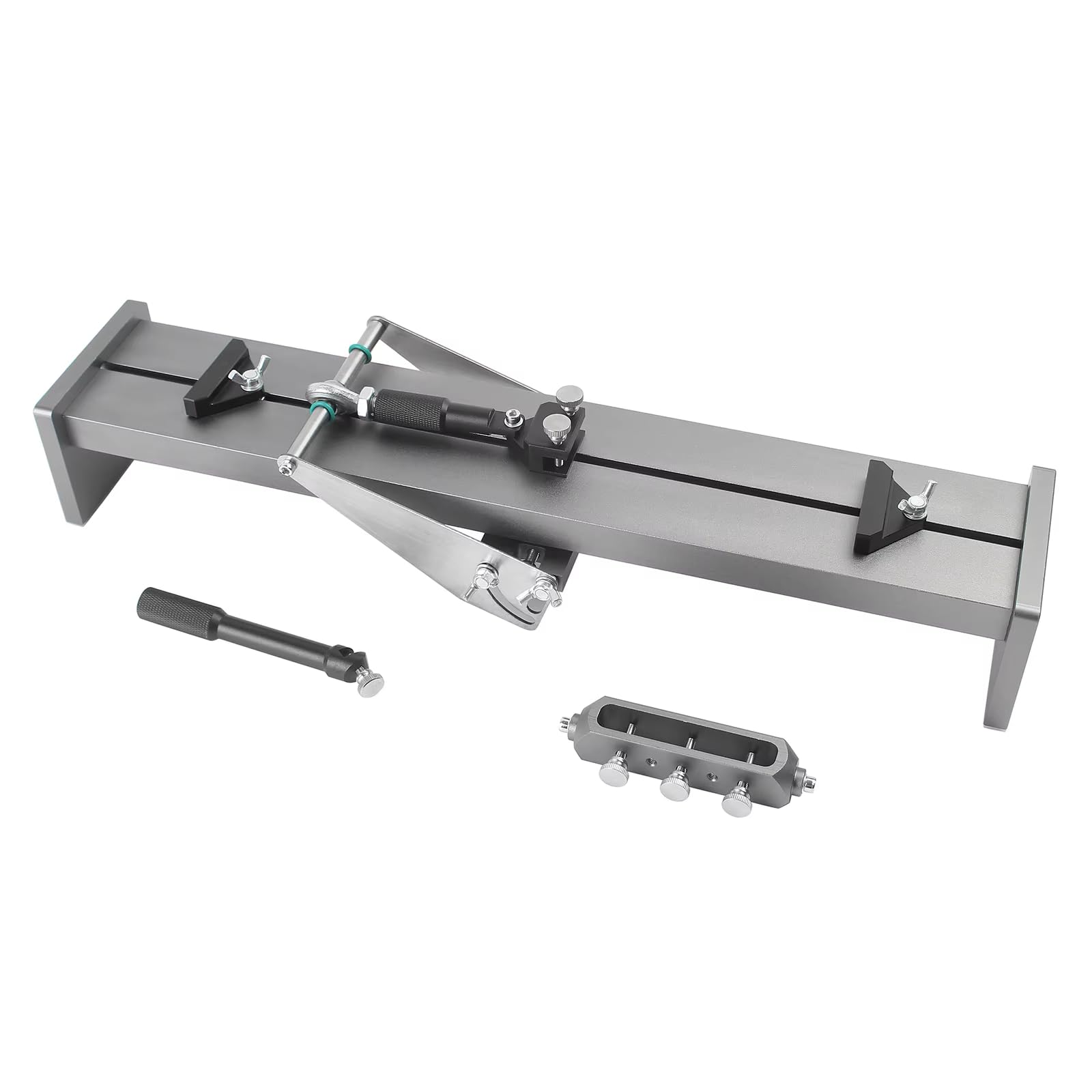 Aluminiowa rama do ostrzenia noży | Profesjonalna ostrzałka kątowa do nożyczek, strugarki, ręcznej szlifierki do osełek(420MM)