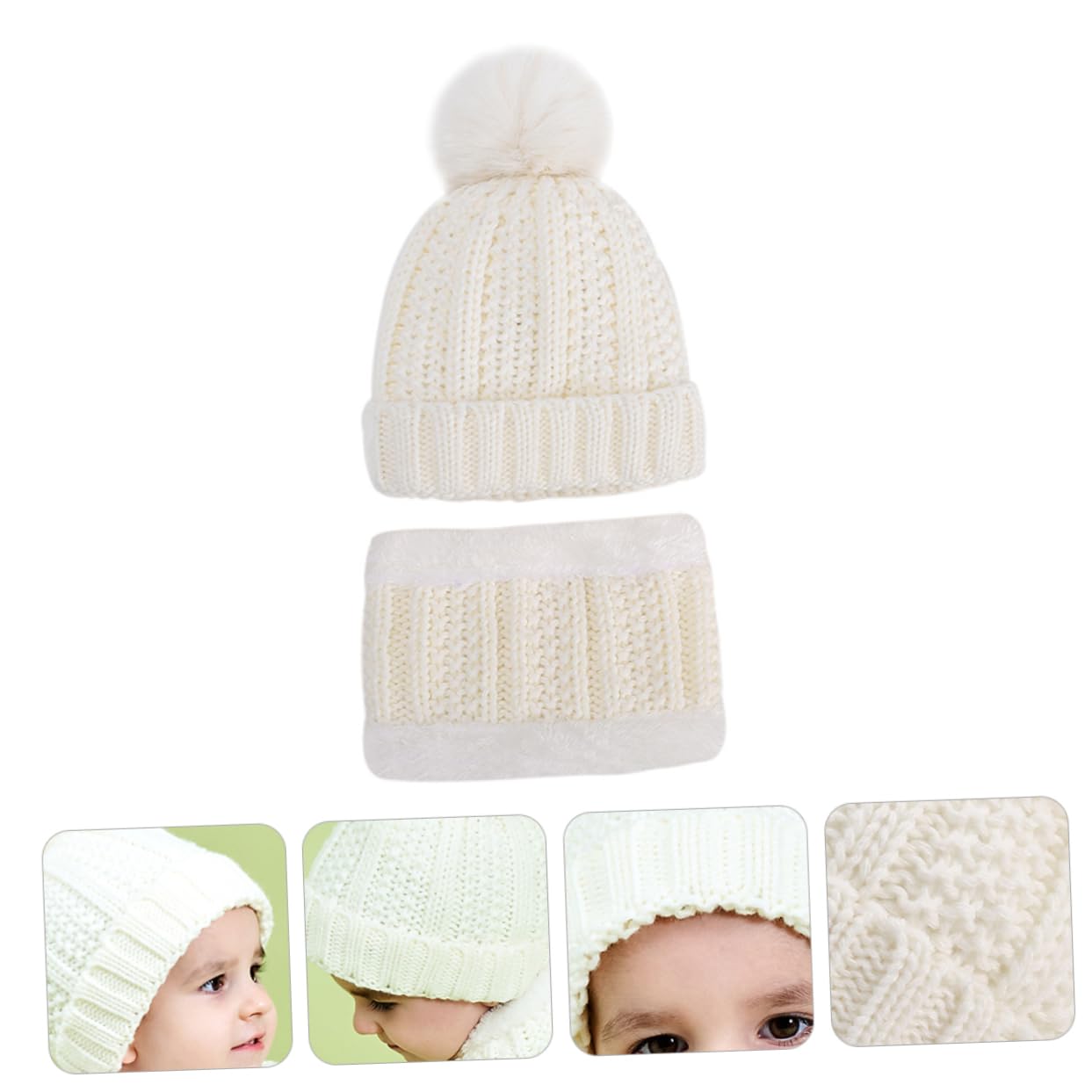 CALLARON 3sets Cappello Invernale Ragazzo Ragazza Maglia Calda con Sciarpa Coordinata Adorabile per Ragazzi e Ragazze Design Creativo e Comfort Eccellente
