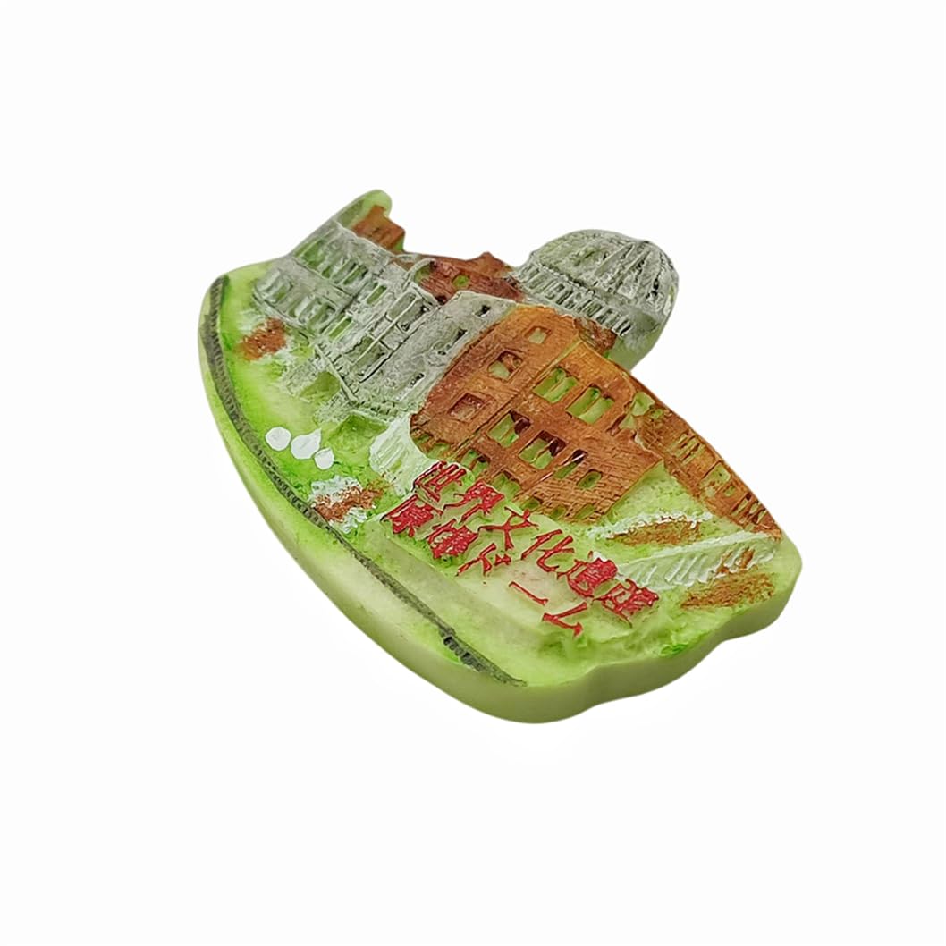 Hiroshima - Calamita per frigorifero a cupola atomica giapponese, souvenir da viaggio, 3D, decorazione magnetica per frigorifero, collezione artigianale