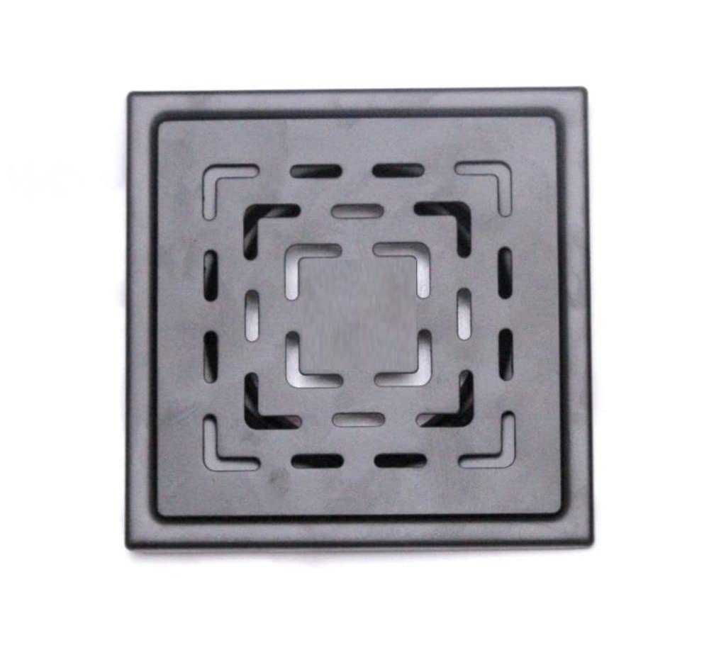 Buy KINIK Arena Square Black Drainer Black Stainless Steel 304 Bathroom ...