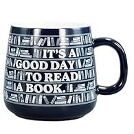 Standout design: Mug Boxed Scandi Shape - It's A Good Day To Read A Book showcases faithful artwork and clean finishing, created to look exceptional on display and in everyday use, with quality materials selected for long-lasting enjoyment. Daily use...