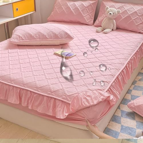 Taie d'oreiller rose en velours épais et chaud lot de 2 pièces pour lit douillet