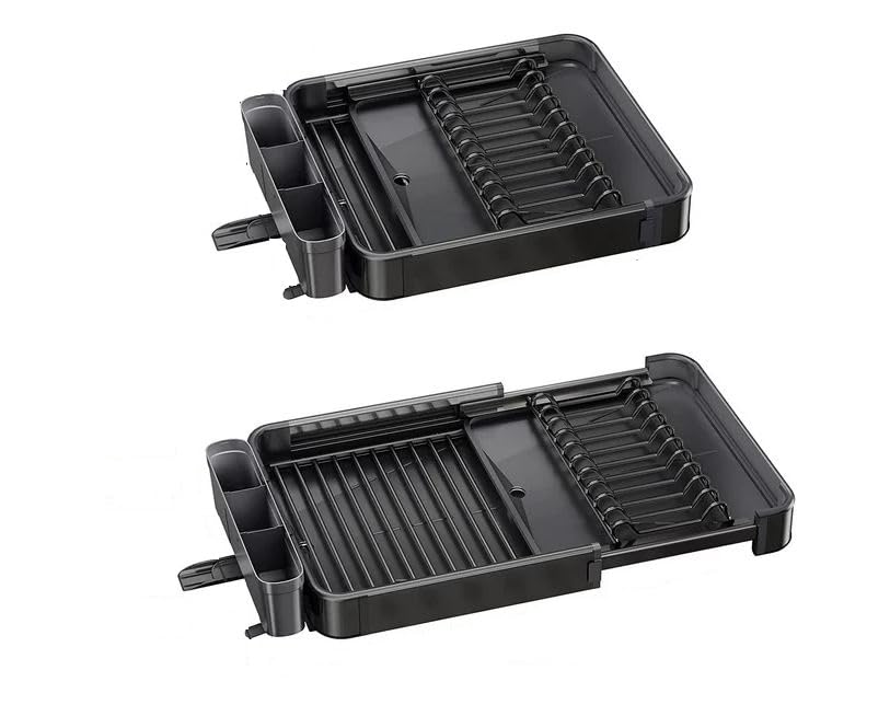 See full amazon price history chart for Abhsant Carbon Steel Dish Drying Rack with Drainboard, 2-Tier Dish Racks for Kitchen Counter, Dish Drainer Set with Utensils Holder, Large,D-32 Centimeters,W-8 Centimeters, Multicolour (365 Rack) Abhsant Carbon Steel Dish Drying Rack with Drainboard, 2-Tier Dish Racks for Kitchen Counter, Dish Drainer Set with Utensils Holder, Large,D-32 Centimeters,W-8 Centimeters, Multicolour (365 Rack) (B0D7RWV8WY) Amazon Price History, Amazon Price Tracker