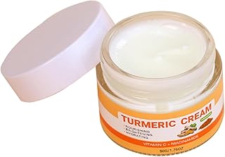 Creme Hidratante Facial Cúrcuma | Hidratante facial para pele seca baça | Fórmula nutritiva e hidratante, creme reafirmante para a maioria dos pele Nanyaciv