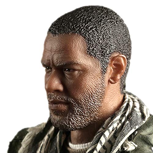 HiPlay 1/6 Scale Male Figure Head Sculpt Series, Handsome Men Tough Guy, Doll Head for 12